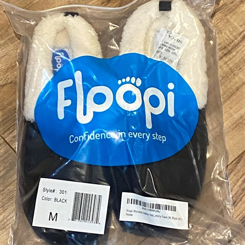 FLOOPI WOMEN'S FAUX FUR LINED CLOG SLIPPERS